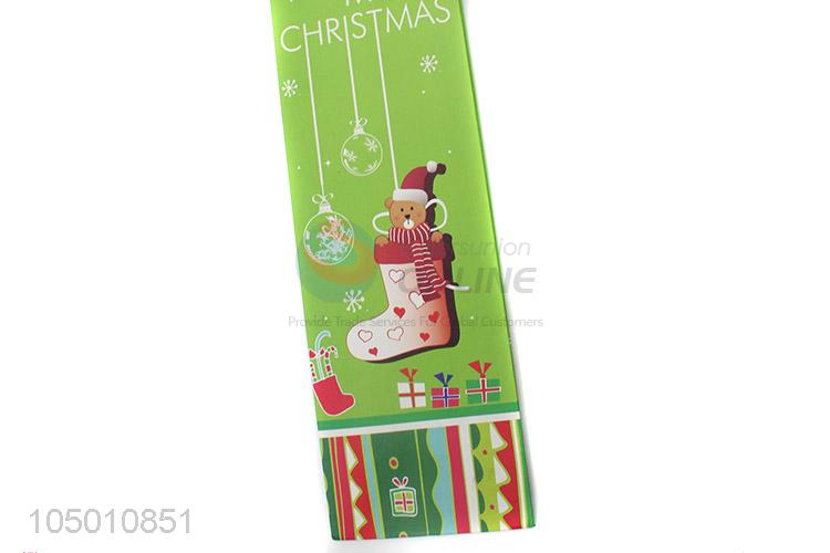 Factory wholesale Chirstmas style wine bottle gift bag