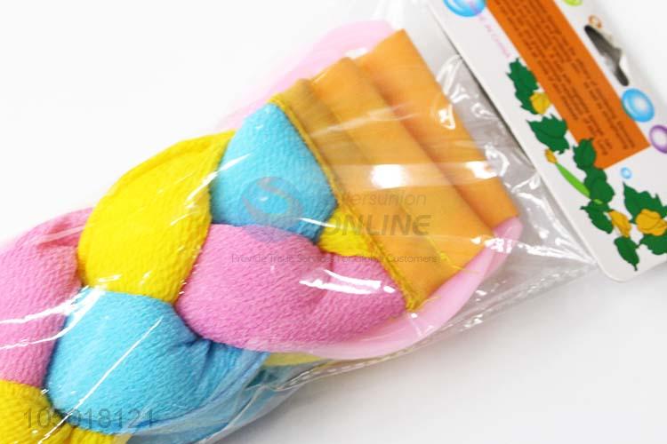 Factory Sales Cleaner Back Scrub Belt Massage Towel Mesh Wash Cloth Bath