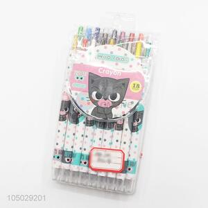 18 Colors Creative Design Eco-Friendly Drawing Crayon for <em>Kids</em>