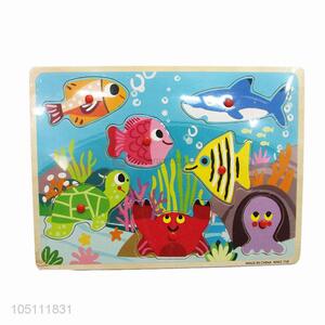 Creative Supplies Cartoon Ocean World Puzzle Turtle Shark Dolphins Sea Animals Jigsaw Puzzle Toy