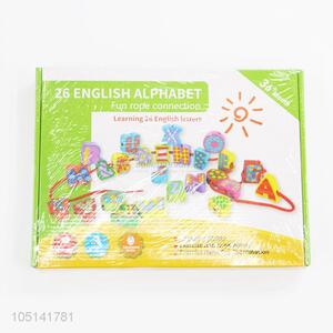 26Pcs/Set English Alphabet Fun Rope Connection