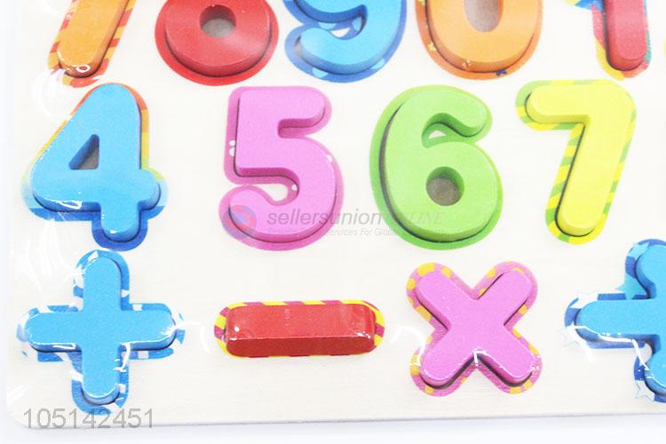 New Arrival Supply Alphabet Number Puzzle Educational Early Learning Toy