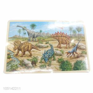 Normal Low Price 100 Pieces/Set Zoo Animals Wooden Jigsaw Children