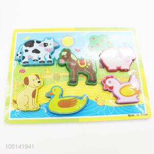 Custom High Quality Wooden Educational Developmental Cognition Puzzle Toy