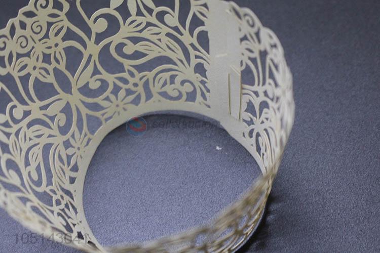 Super quality laser cut decorative cakecup