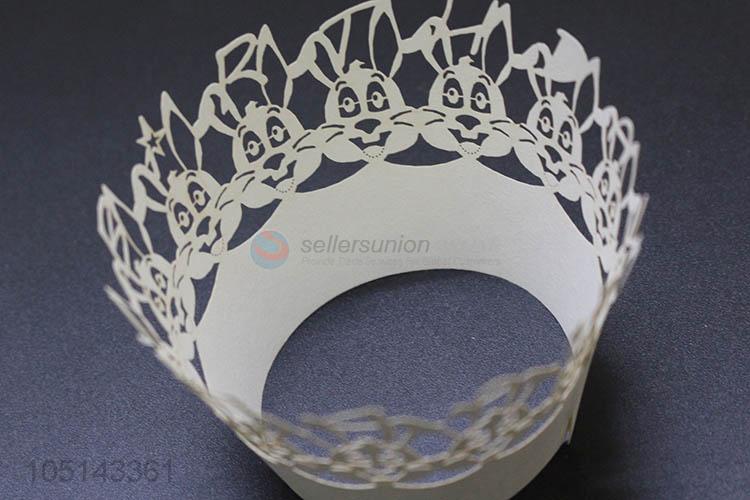 Factory supply laser cut paper cakecup w/o bottle