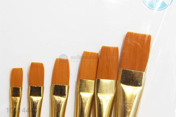 Factory Direct Supply 6 Pcs/Set Paint Brush Set for Students