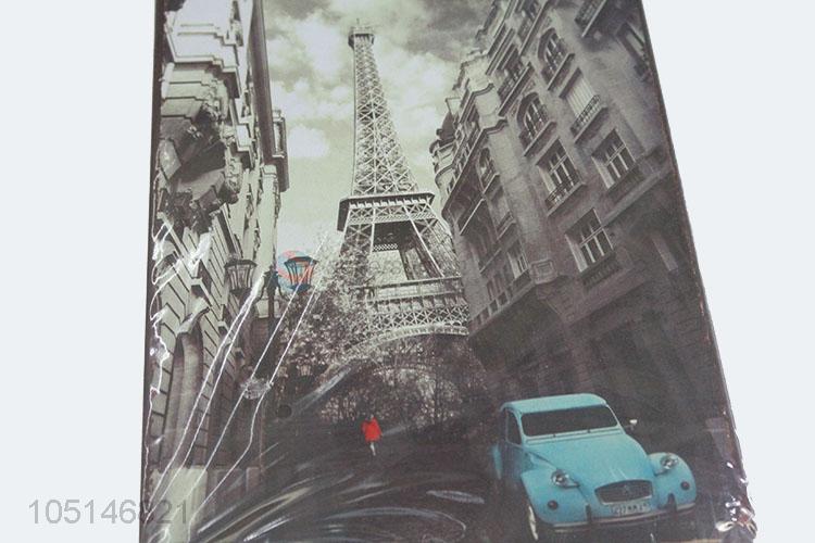 Promotional cheap restaurant hotel painting metal wall art