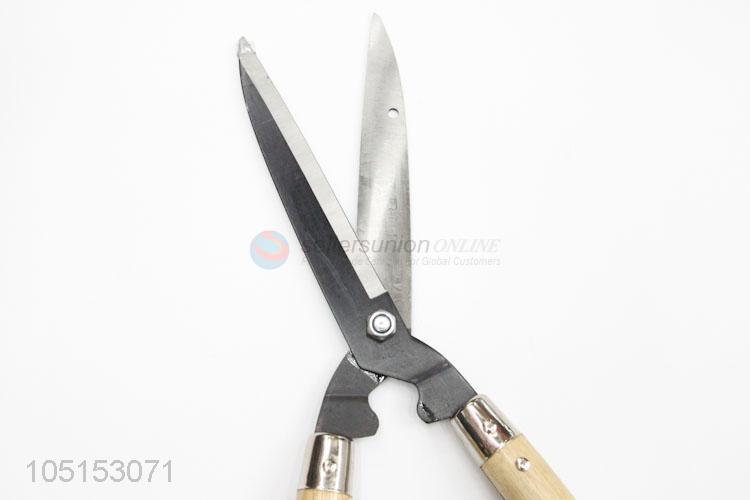 Hot Sale Wooden Handle Garden Shears Gardening Secateurs Garden Scissors