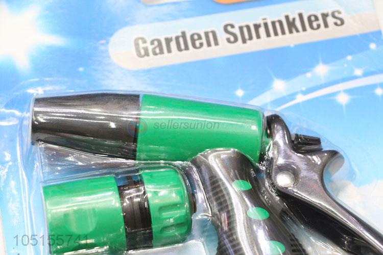 Best Low Price Green Color Abs Garden Water Spray Gun Set