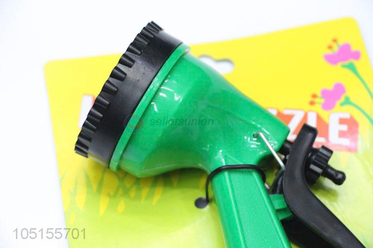 Fashion Cheap Price Green Color Plastic Car Washer Garden Water Spray Gun