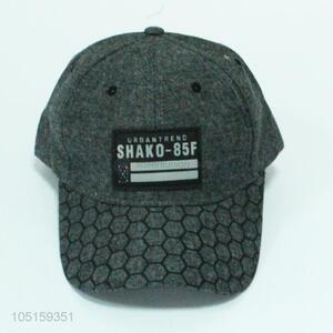 Black Color Fashion Pattern Baseball Cap