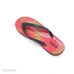 Factory Price Indoor & Outdoor Slippers Casual Men Non-Slip Flip Flops Beach Shoes