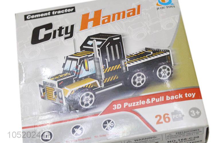 China Manufacturer 3D Puzzle City Hamal Toy for Children