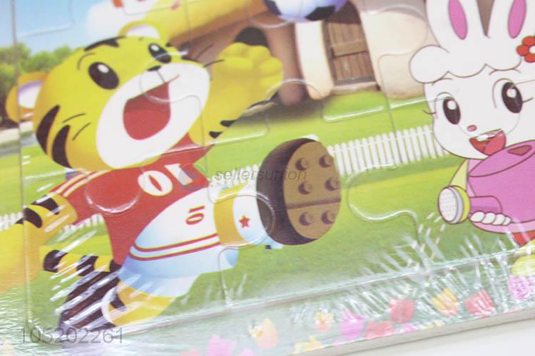 High Quality Cartoon Puzzle Kids Educational Toys