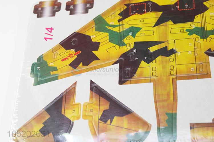 Best Sale 4pcs DIY 3D Puzzle Learning Educational Games Toys for Children