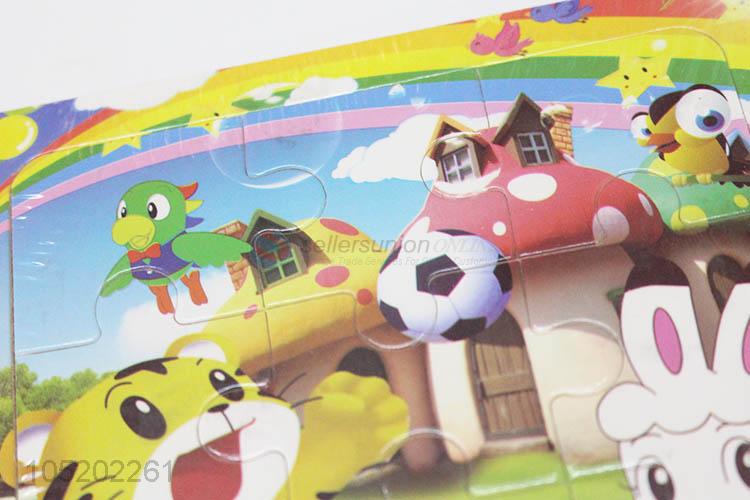 High Quality Cartoon Puzzle Kids Educational Toys