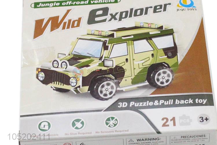 Factory Promotional 3D Puzzle Wild Explorer Toy for Children