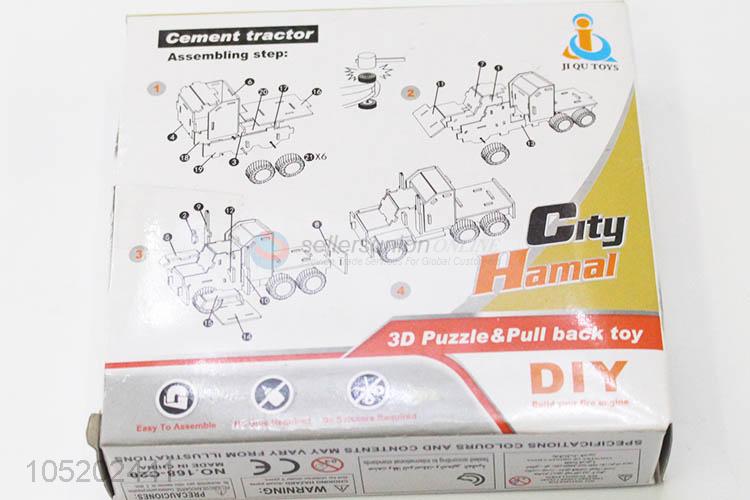 China Manufacturer 3D Puzzle City Hamal Toy for Children