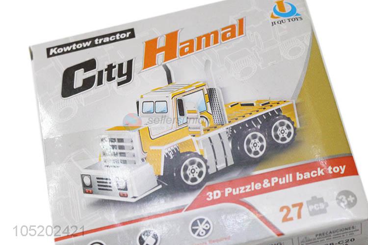 China Factory 3D Puzzle City Hamal Toy for Children