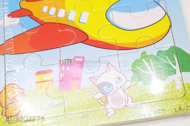 Top Quanlity DIY Cartoon Puzzle Early Learning Education Toys for Children