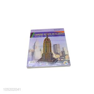 Top Sale 4pcs 3D Puzzle Empire State Building Kids Toy