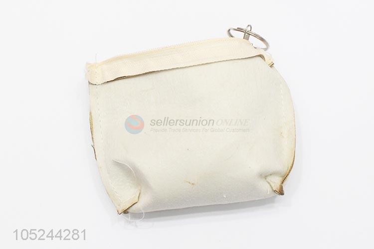 Recent design leather laser coin pouch small purse