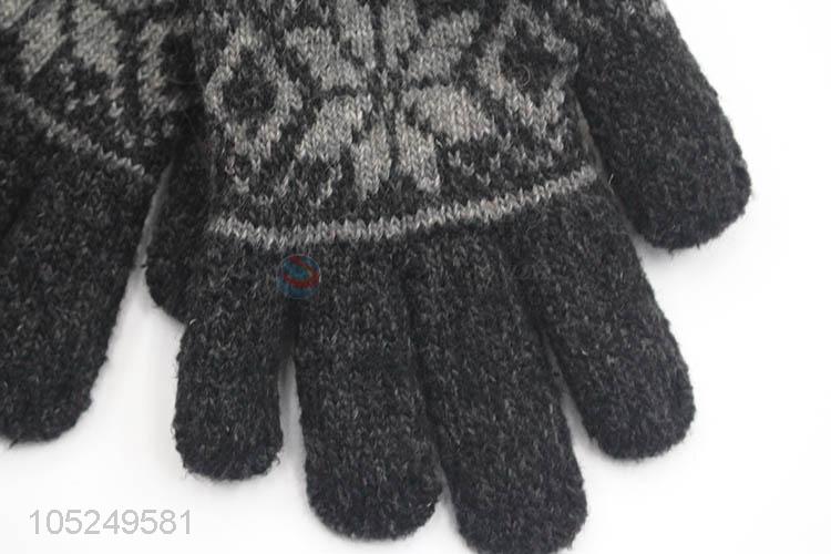 China Factory Children Double-layer Touch Screen Glove
