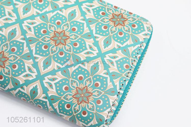 Vintage Flower Pattern Ladies Wallets Purses Woman Wallet Purse