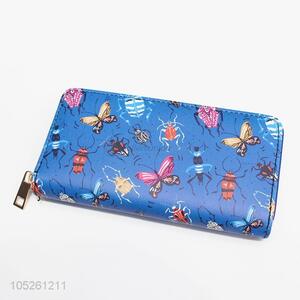 Money Zipper Ladies Hand Ladies Women Cartoon Butterfly Wallet