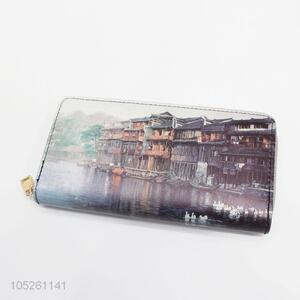 Ladies Bags Chinese Painting Handbag Travel Wallets for Party