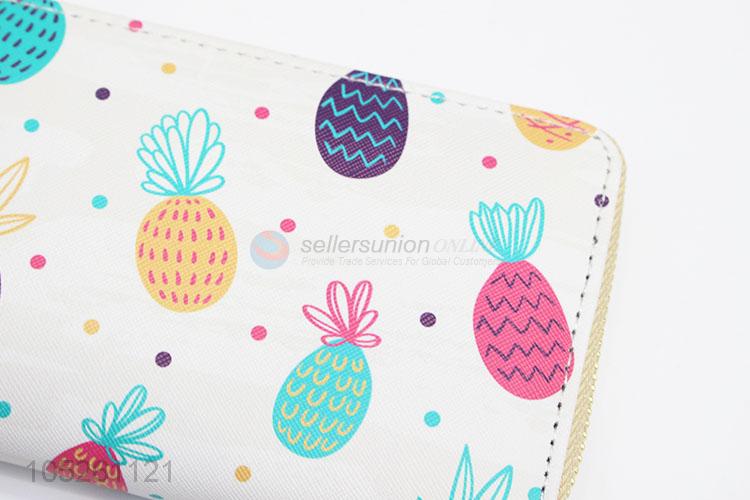 Excellent Technology Gifts Women Cute Pineapple Pattern Wallets