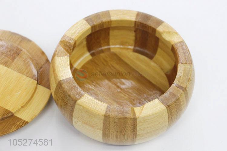 High Quality Bamboo Ashtray Eco Ashtray with Lid