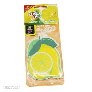 Popular Promotional Lasting Lemon Scent Car Air Freshener Perfume