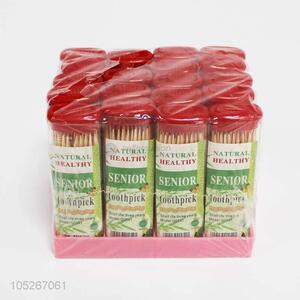 Best selling natural healthy bamboo toothpicks