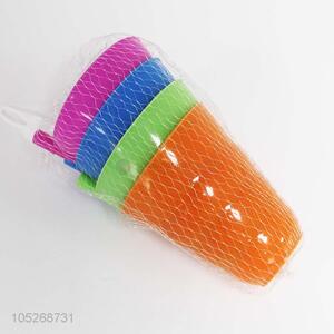 Wholesale 4pcs multicolor plastic cups