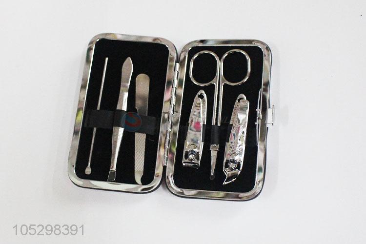 Top sale nail clipper kit predicure scissor earpick nail care set