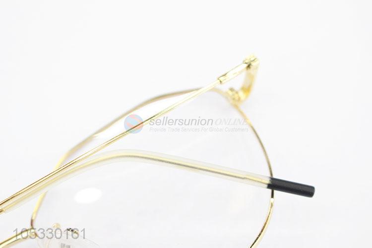 Geometric Shape Alloy Eyewear Presbyopia Glasses