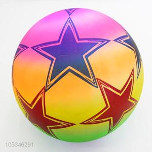 Kids Colorful Star Printed Inflatable Beach Water Game Ball Toys