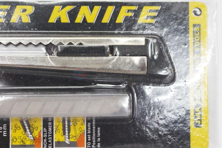 Factory Price Retractable Utility Knife With Spare Blades Set