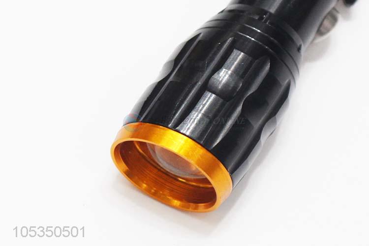 China Factory Handheld Flashlight for Hiking Camping Using 1pcs AAA Battery