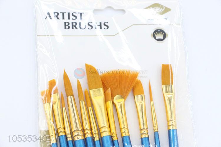 Direct Factory 12pcs Watercolor Oil Painting Brush Set