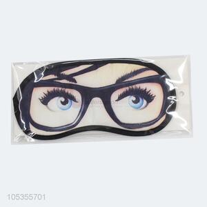 Wholesale cheap women eyes printed eye mask sleeing eye patch