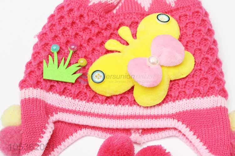 Wholesale Price Cute Thick Warm Children Hat