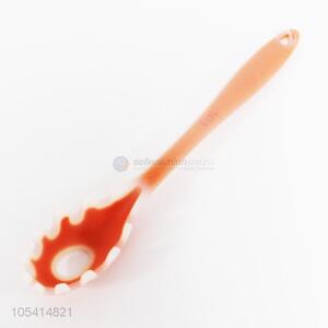 Ready sale silicone slotted noodle spoon