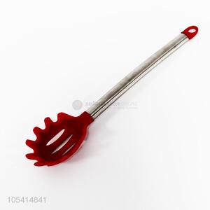 Superior quality silicone slotted noodle spoon