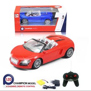 Low price 1:20 plastic remote control car w/ batteries