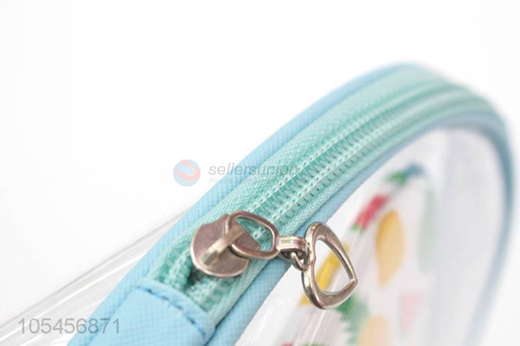 Fashion Printing Fruit Pattern Coin Purse Ladies Hand Bag Set