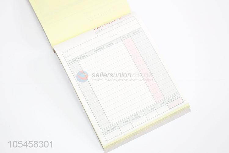 Competitive price carbonless invoice book