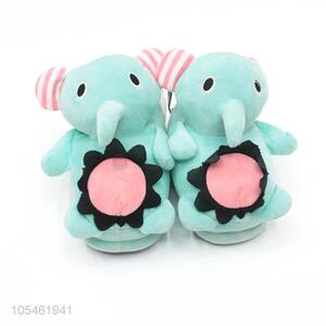 Fashion Style Cartoon Elephant Warm Slippers for Kids